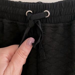 Athleisure black jogger